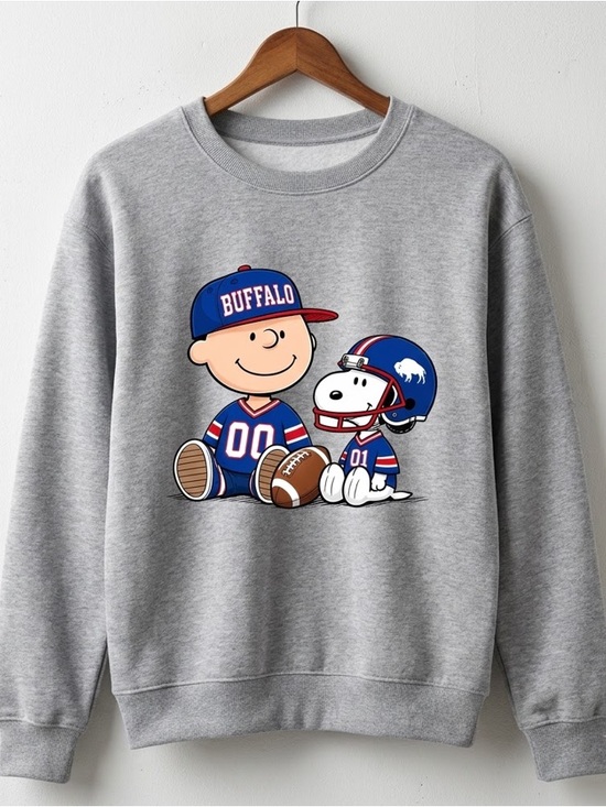 Gildan Other - Buffalo Football Cartoon Shirt or Sweatshirt